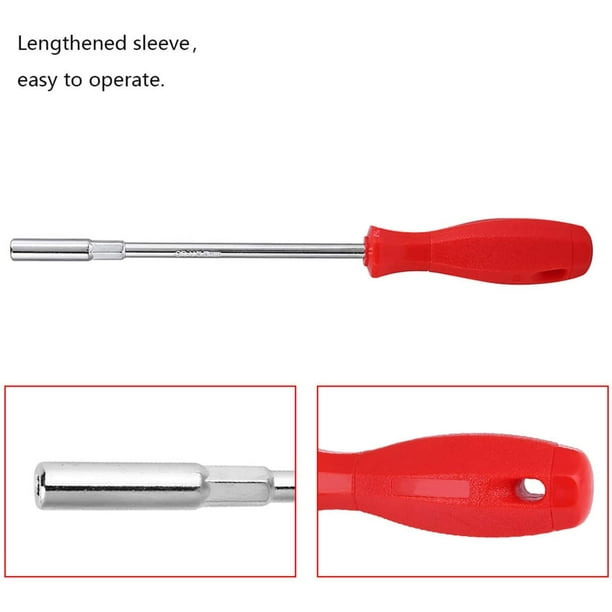Slotted Power Screwdriver Bits wt Finder Sleeve size 5mm Select one 6mm 7mm